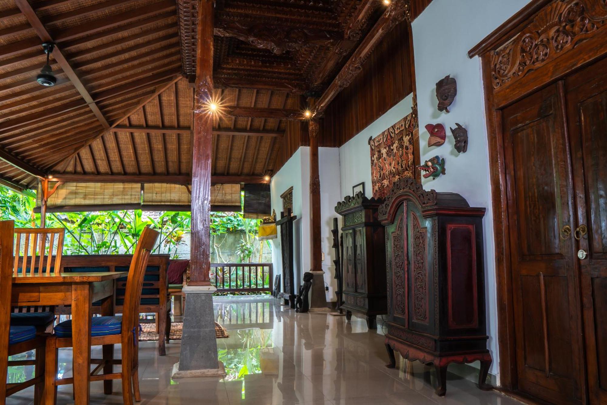 Rumah Joglo Ubud Eksteriør billede