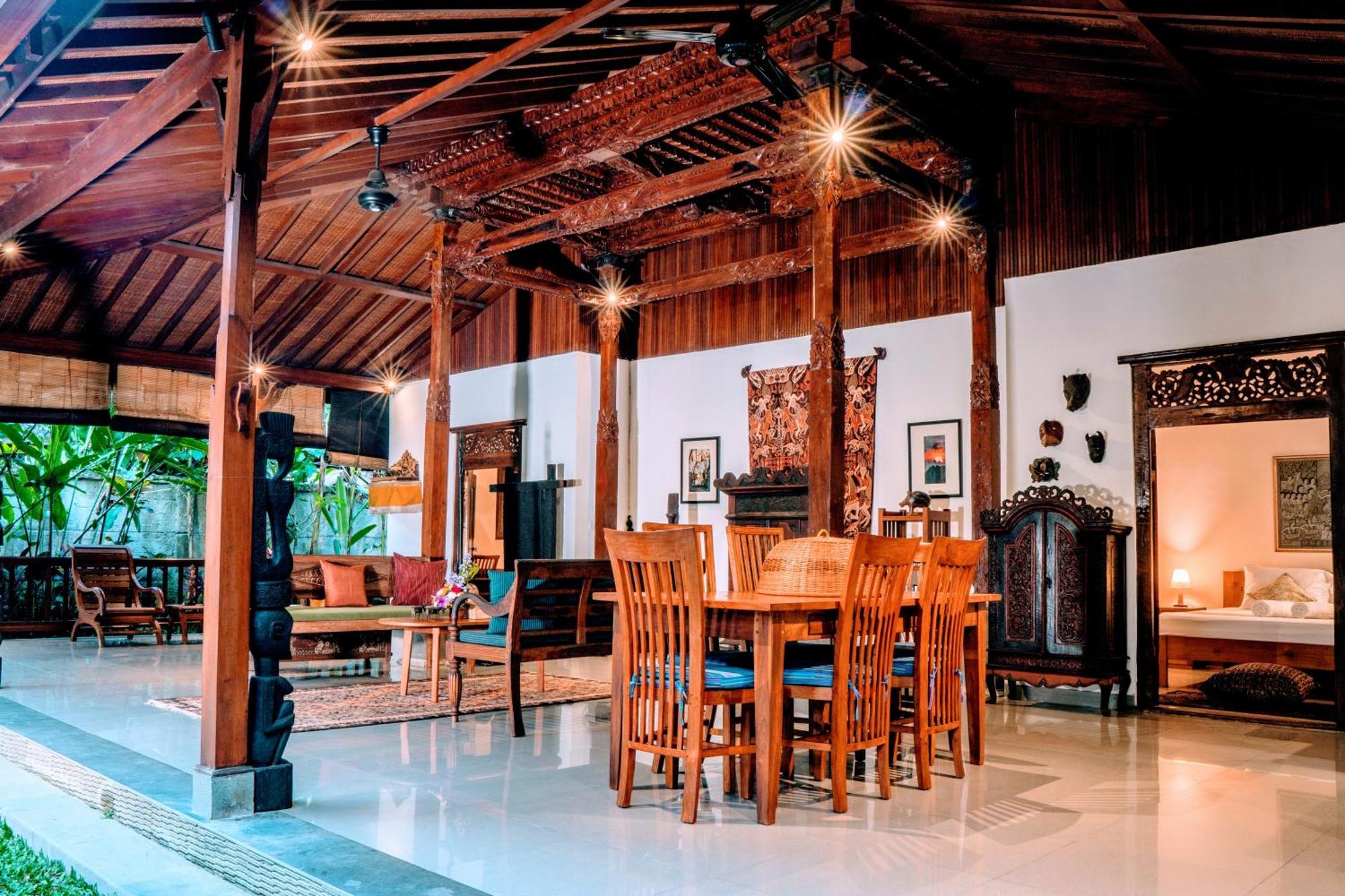 Rumah Joglo Ubud Eksteriør billede