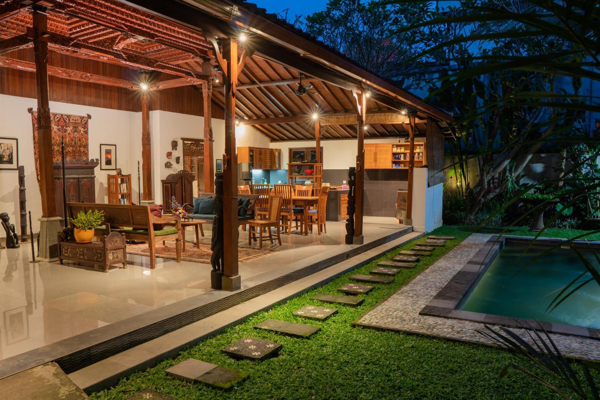 Rumah Joglo Ubud Eksteriør billede